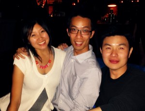 Keep Taiwan Free directors, from left to right, of 2014 (missing Eric), 2013, and 2012. 